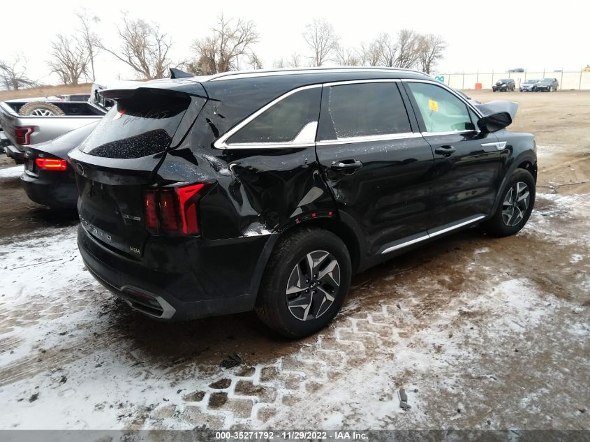 2021 KIA SORENTO HYBRID VIN: KNDRH4LG5M5042219