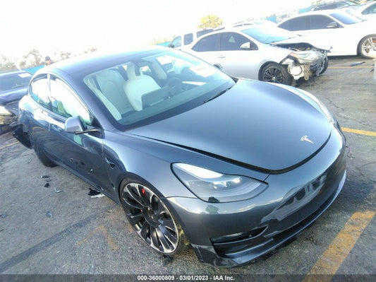 2022 TESLA MODEL 3 PERFORMANCE VIN: 5YJ3E1EC8NF263269