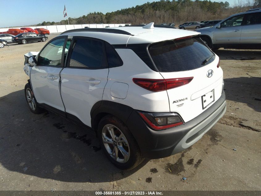 2022 HYUNDAI KONA SEL VIN: KM8K62AB2NU858875