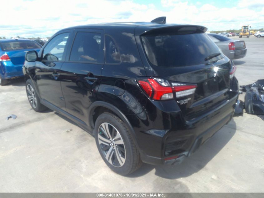 2021 MITSUBISHI OUTLANDER SPORT ES/LE/BE/S VIN: JA4APUAU0MU014482