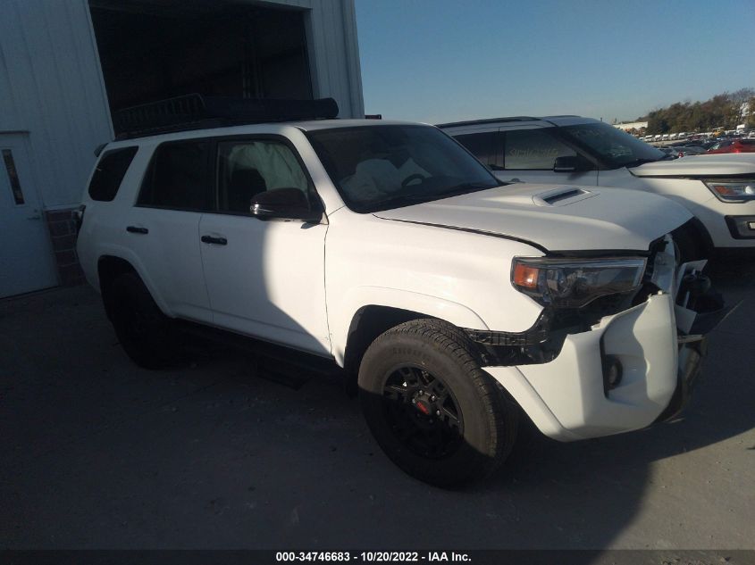2021 TOYOTA 4RUNNER VENTURE VIN: JTEHU5JR1M5925506