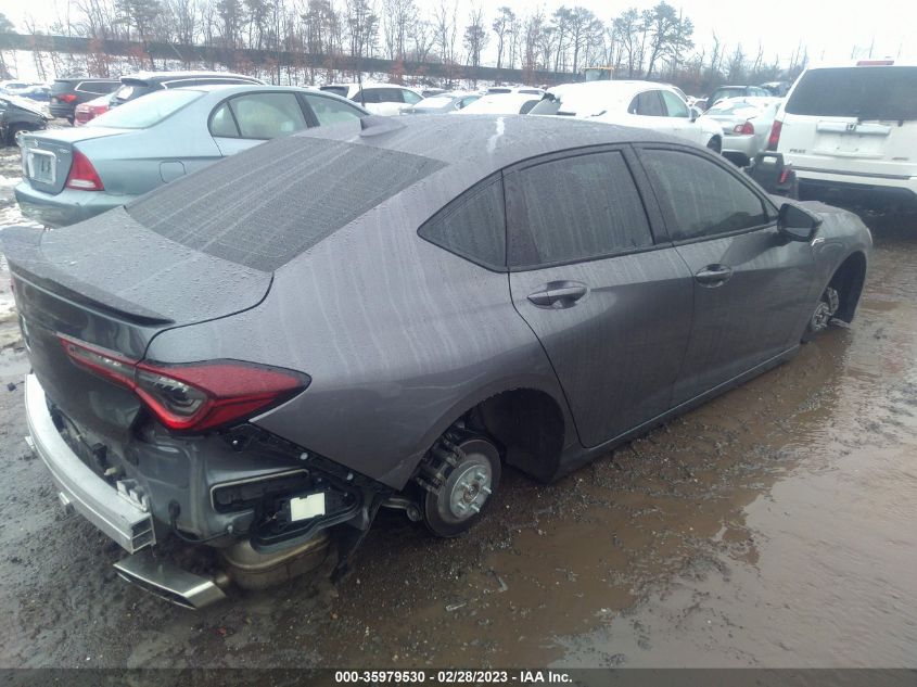 2022 ACURA TLX W/A-SPEC PACKAGE VIN: 19UUB6F52NA000182