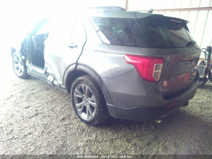 2022 FORD EXPLORER XLT VIN: 1FMSK8DH8NGB08927