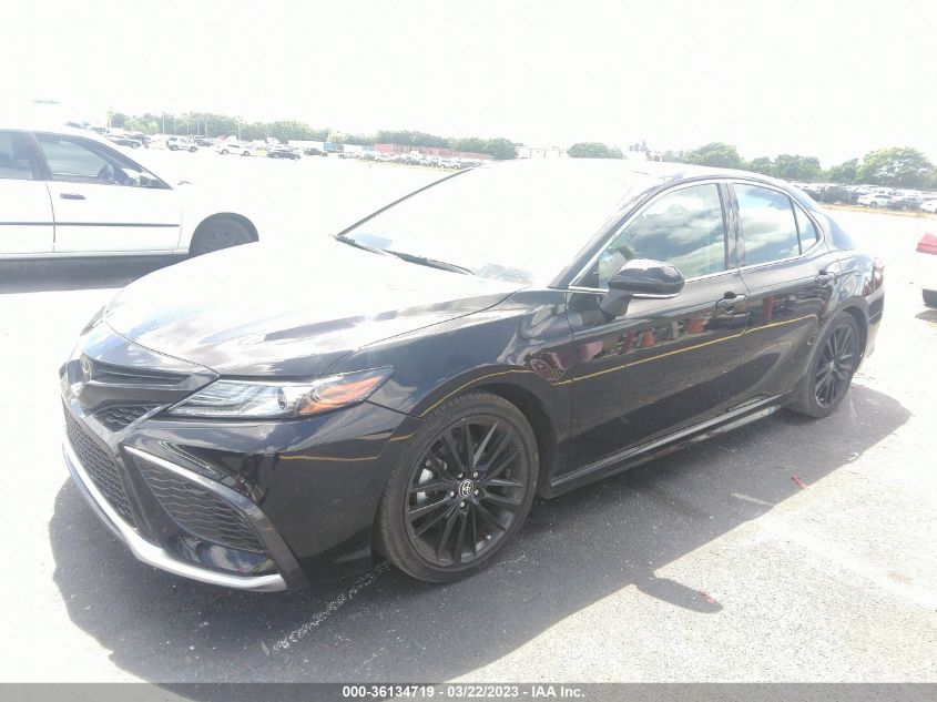 2022 TOYOTA CAMRY XSE VIN: 4T1K61AK2NU015088