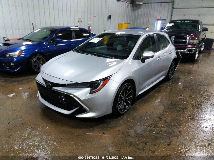 2022 TOYOTA COROLLA HATCHBACK XSE VIN: JTNC4MBE2N3181220