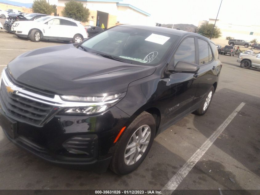2022 CHEVROLET EQUINOX LS VIN: 2GNAXHEV9N6135082
