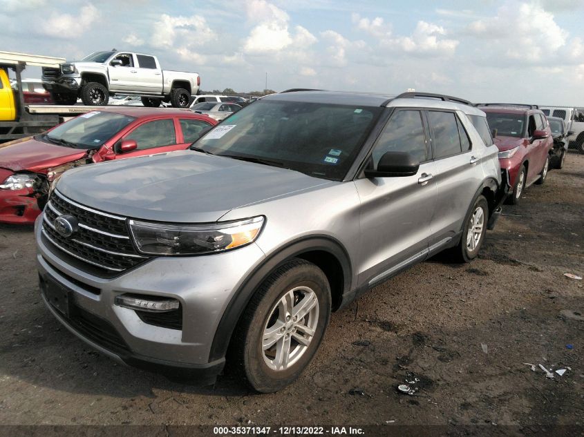 2021 FORD EXPLORER XLT VIN: 1FMSK7DH9MGA30019