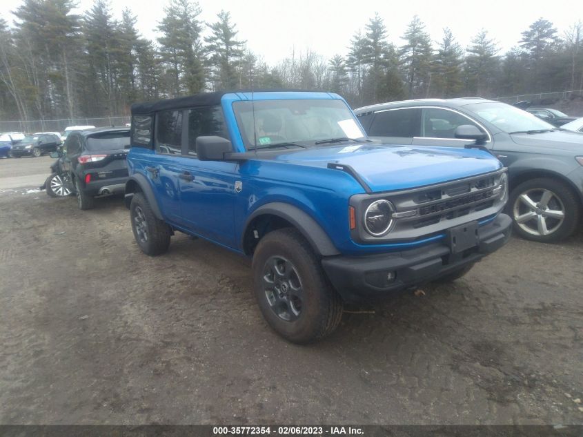 2022 FORD BRONCO BASE/BIG BEND VIN: 1FMDE5BH6NLB15450