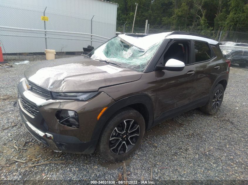 2021 CHEVROLET TRAILBLAZER ACTIV VIN: KL79MSSL6MB177321