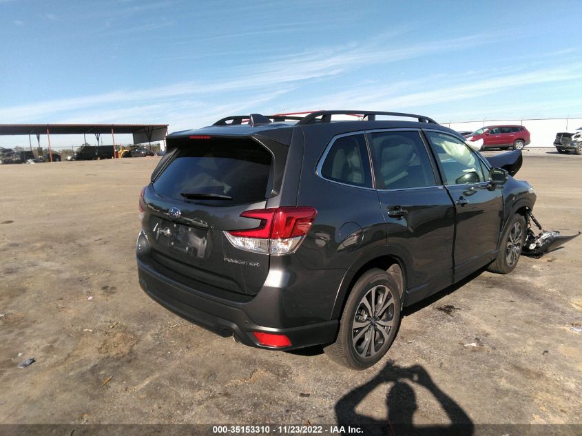 2022 SUBARU FORESTER LIMITED VIN: JF2SKAPC0NH507225