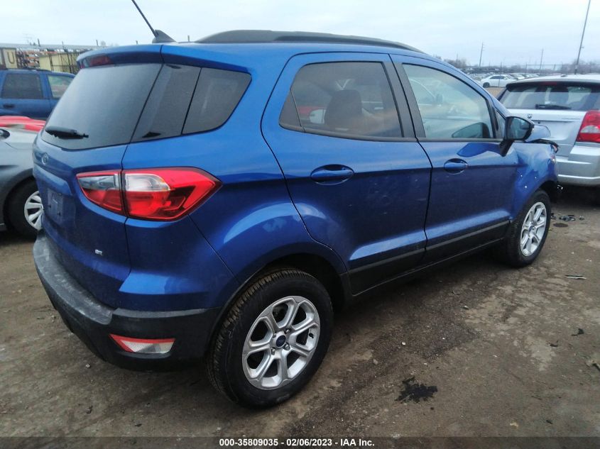 2021 FORD ECOSPORT SE VIN: MAJ3S2GE7MC446077