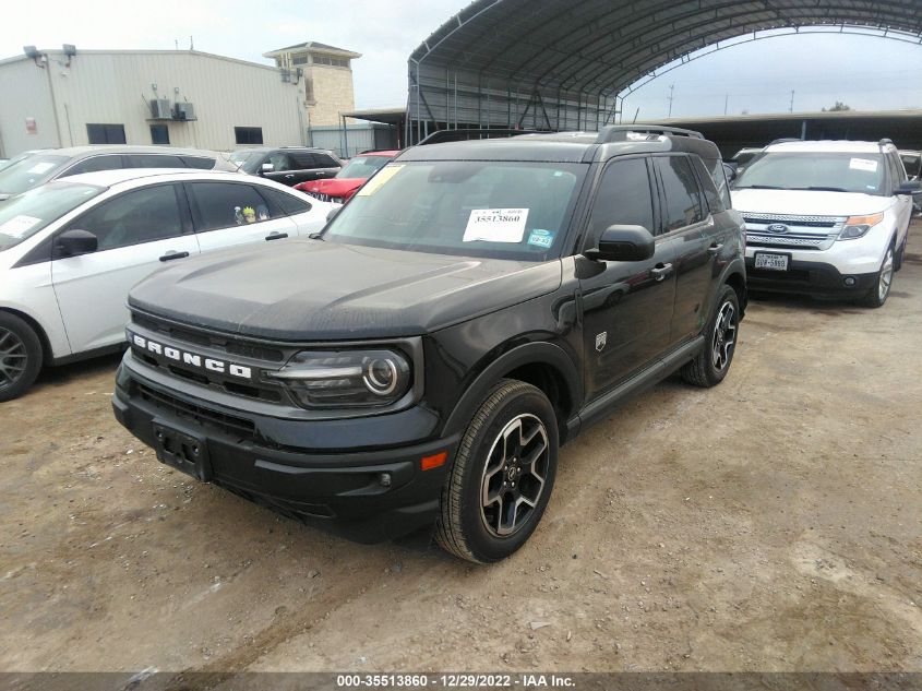 2021 FORD BRONCO SPORT BIG BEND VIN: 3FMCR9B66MRA12311