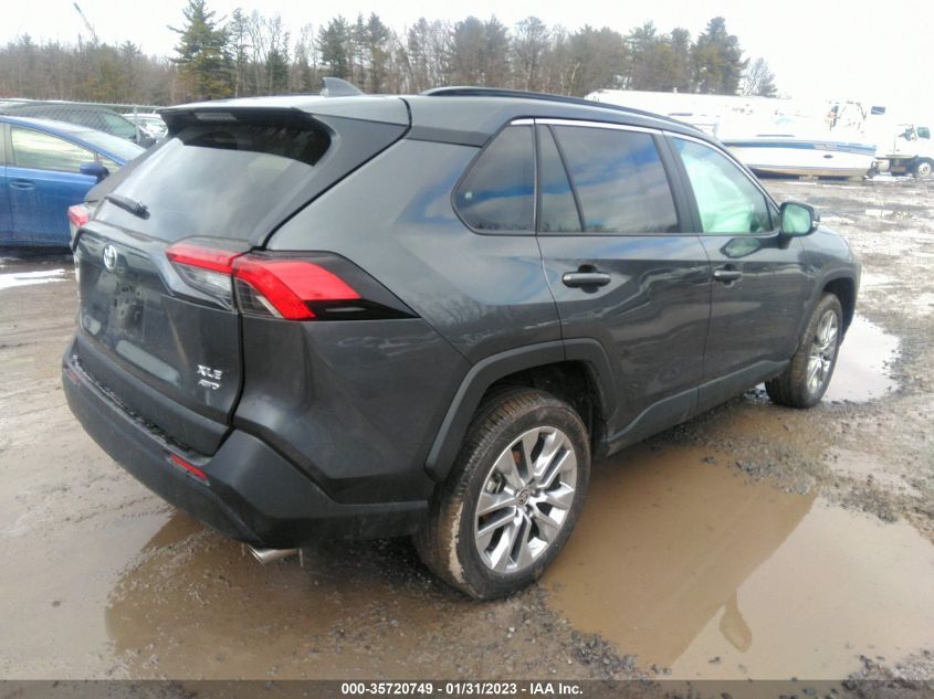 2022 TOYOTA RAV4 XLE PREMIUM VIN: 2T3A1RFV3NW325785