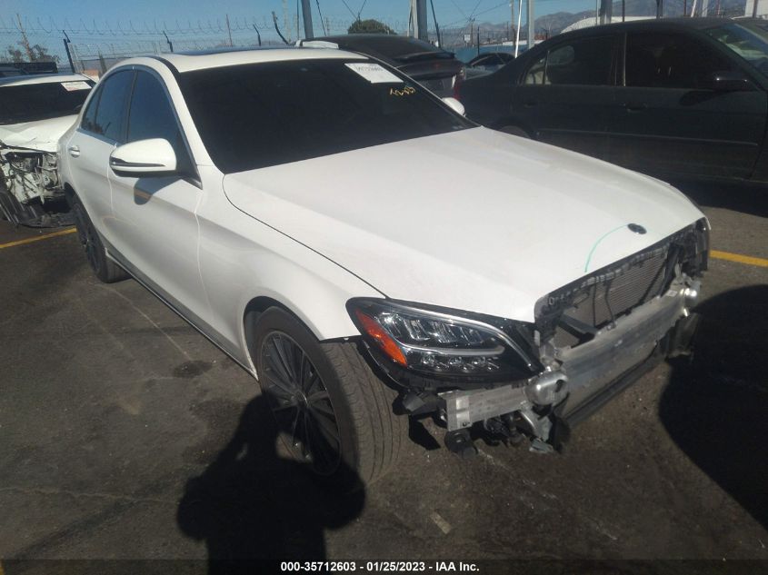 2021 MERCEDES-BENZ C-CLASS C 300 VIN: W1KWF8DB1MR615263