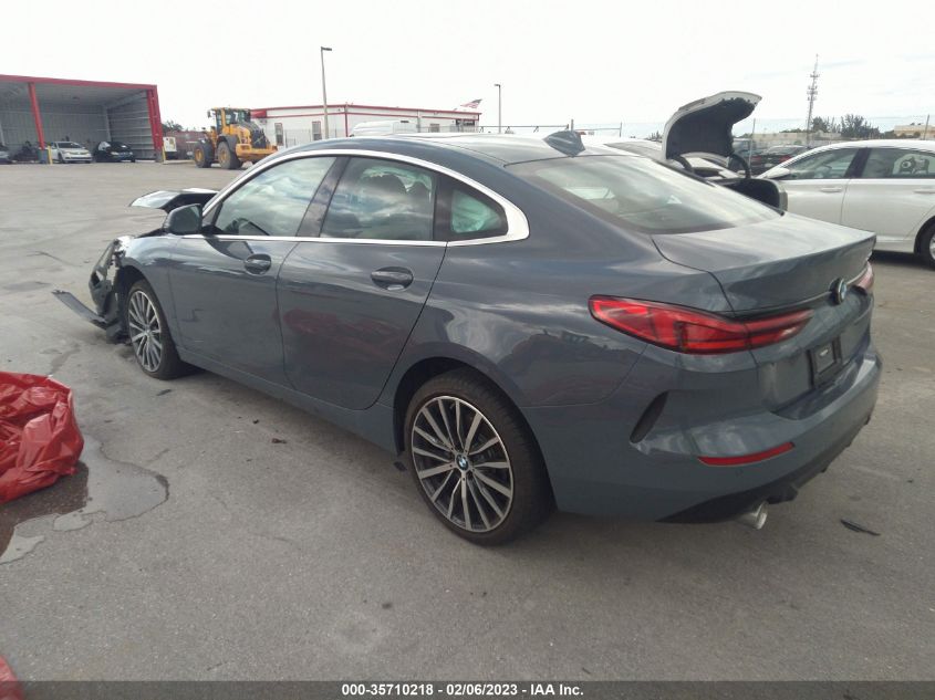 2022 BMW 2 SERIES 228I VIN: WBA53AK07N7K30405