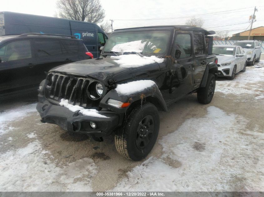 2023 JEEP WRANGLER SPORT VIN: 1C4HJXDN4PW531546