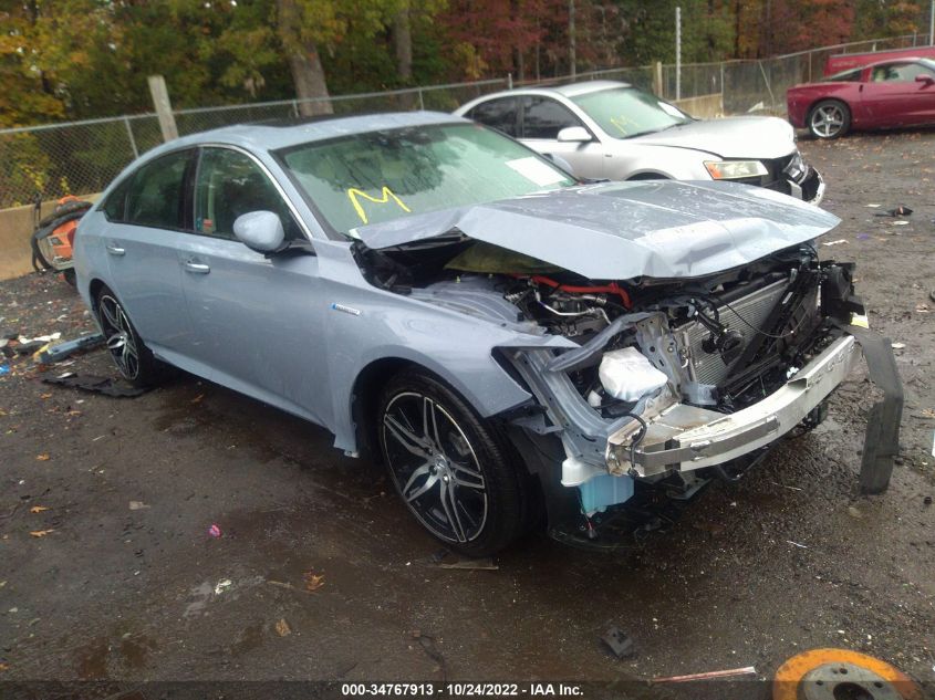 2022 HONDA ACCORD HYBRID TOURING VIN: 1HGCV3F95NA001430