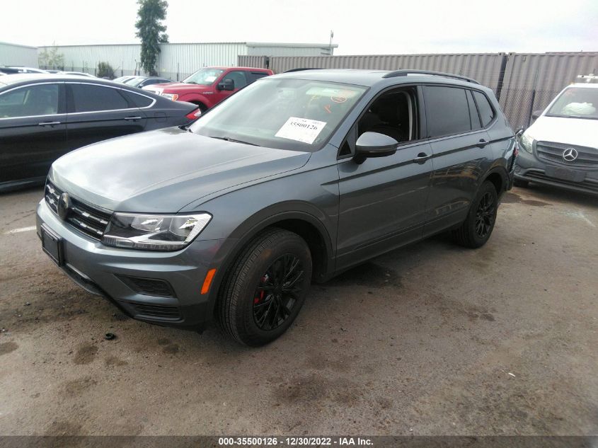 2021 VOLKSWAGEN TIGUAN S VIN: 3VV1B7AX8MM012761