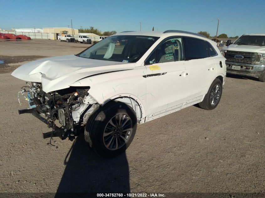 2021 LINCOLN NAUTILUS STANDARD VIN: 2LMPJ6J90MBL13954