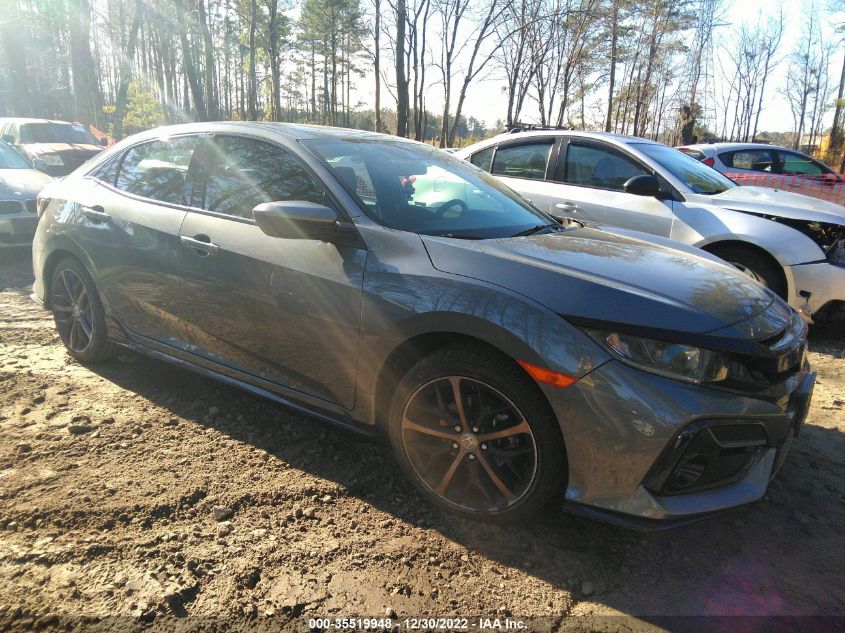 2021 HONDA CIVIC HATCHBACK SPORT VIN: SHHFK7H4XMU200426