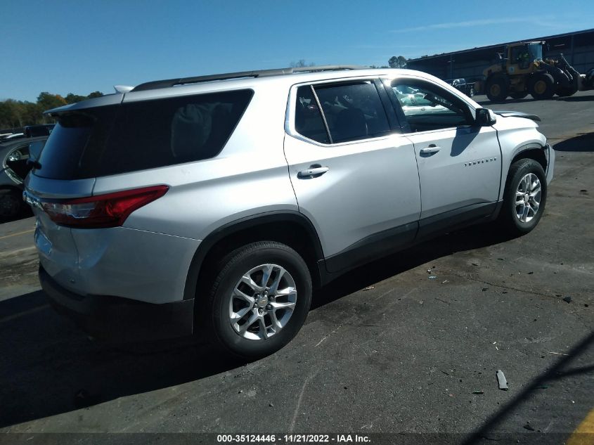 2021 CHEVROLET TRAVERSE LT CLOTH VIN: 1GNERGKW8MJ134137