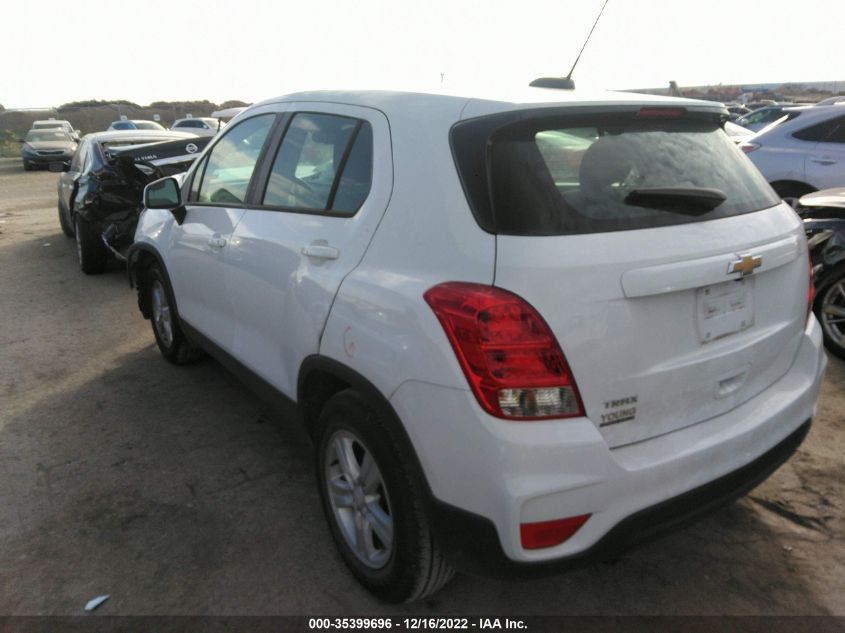 2020 CHEVROLET TRAX LS VIN: KL7CJKSB2LB072859