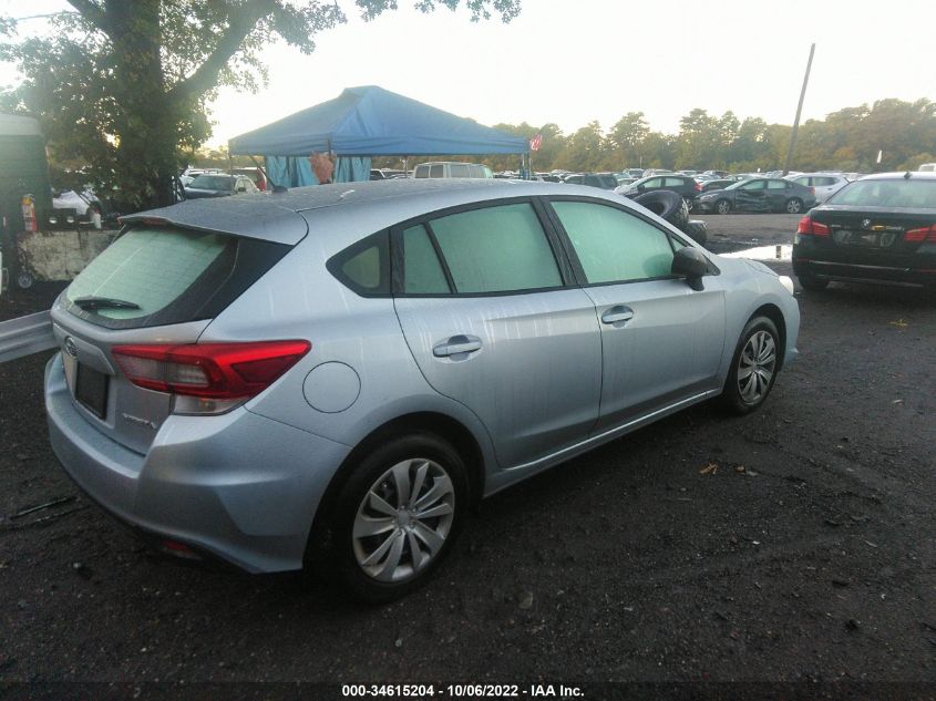 2022 SUBARU IMPREZA VIN: 4S3GTAB66N3701256