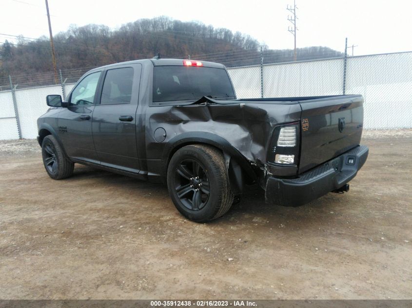 2022 RAM 1500 CLASSIC WARLOCK VIN: 1C6RR7LG8NS210797