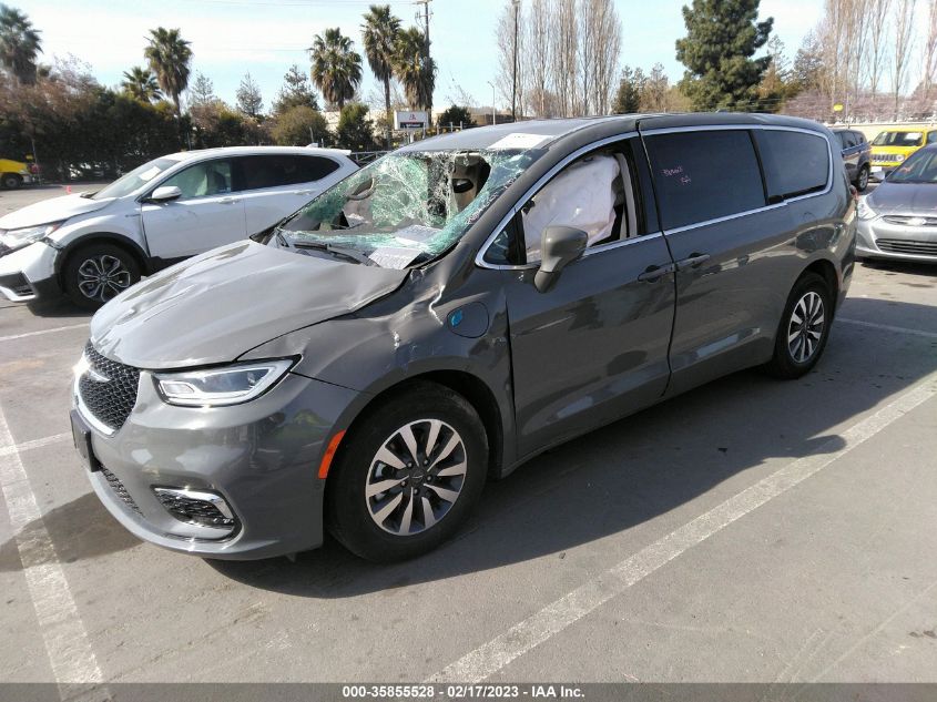 2022 CHRYSLER PACIFICA HYBRID TOURING L VIN: 2C4RC1L71NR124871