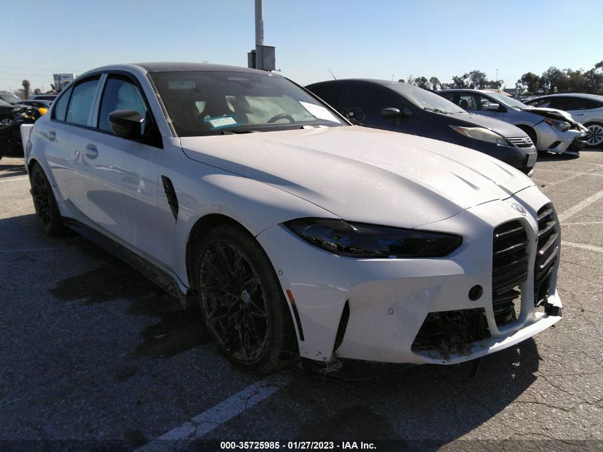 2023 BMW M3 COMPETITION XDRIVE VIN: WBS43AY05PFN57621