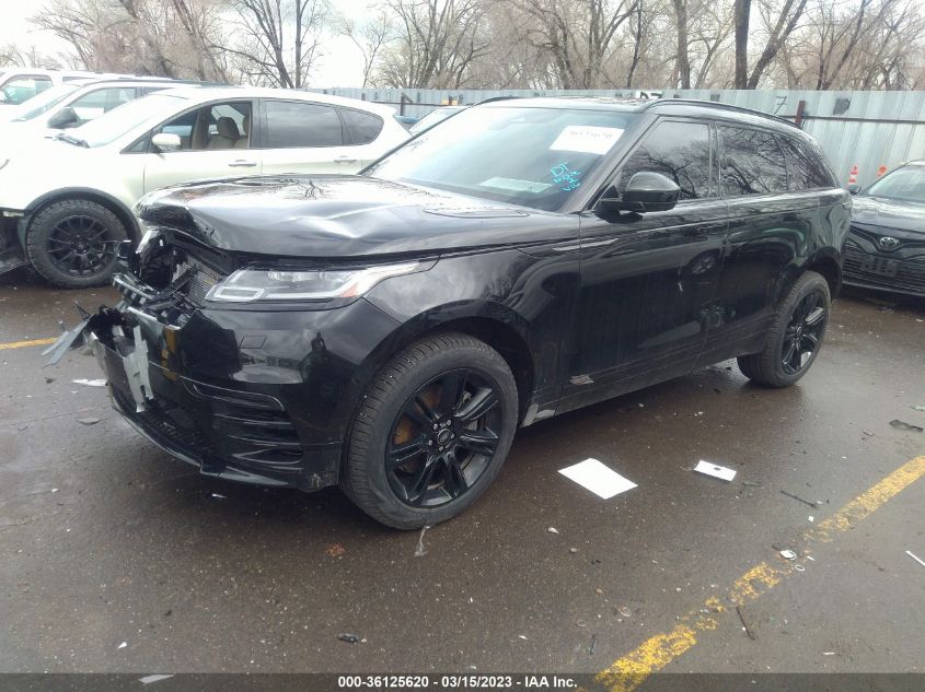 2022 LAND ROVER RANGE ROVER VELAR R-DYNAMIC S VIN: SALYT2EX1NA346984