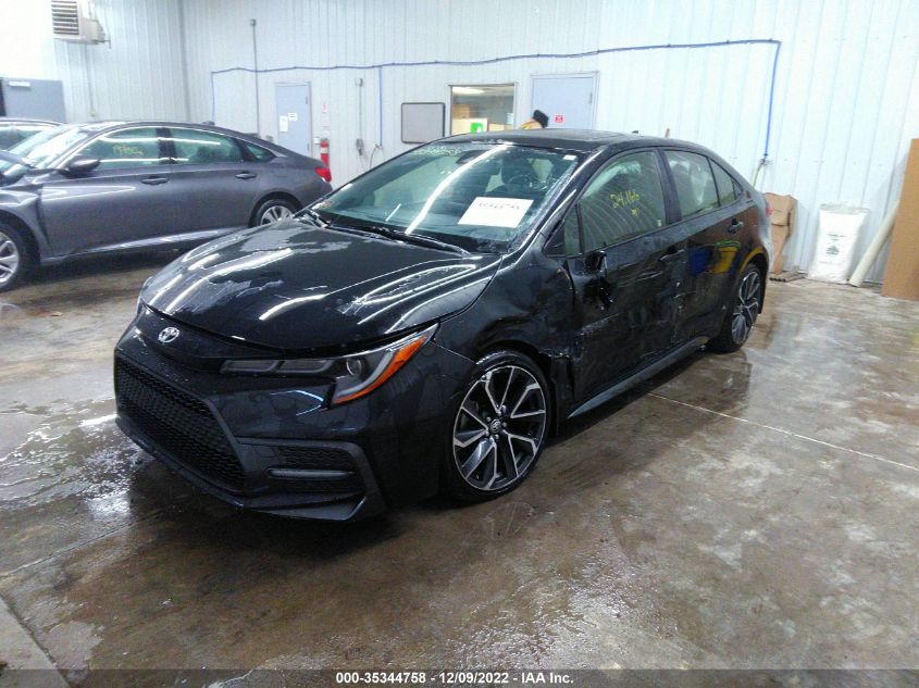 2021 TOYOTA COROLLA SE/APEX SE VIN: JTDP4MCE2MJ057916