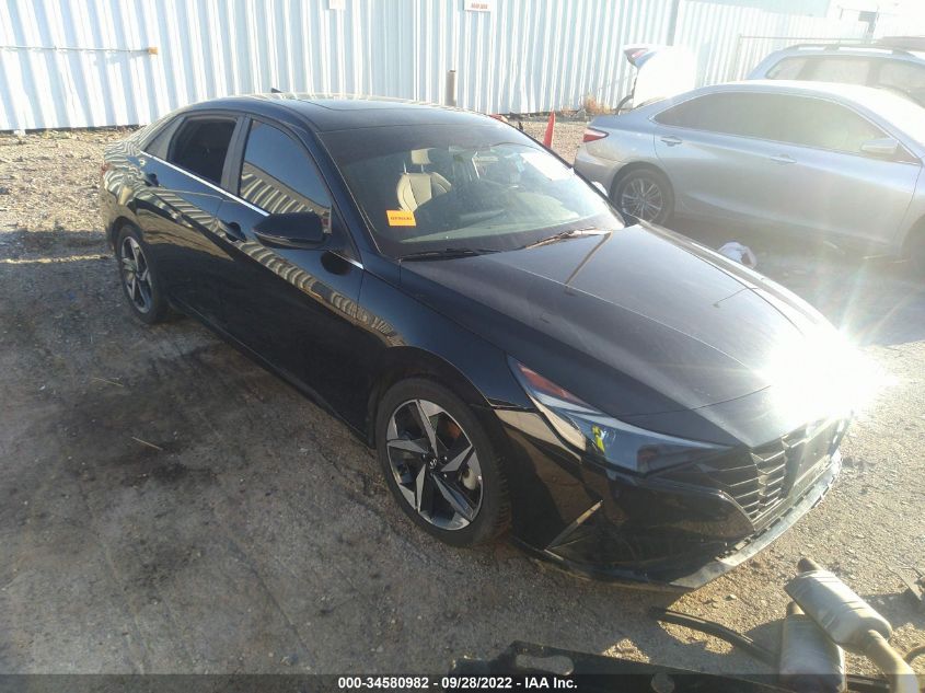 2021 HYUNDAI ELANTRA SEL VIN: KMHLN4AG9MU131326