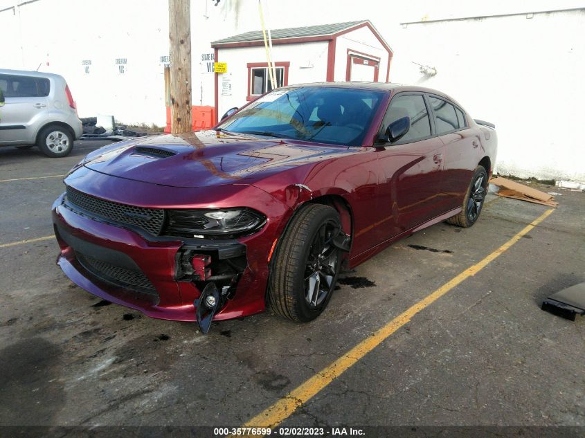 2022 DODGE CHARGER GT VIN: 2C3CDXMG1NH179738