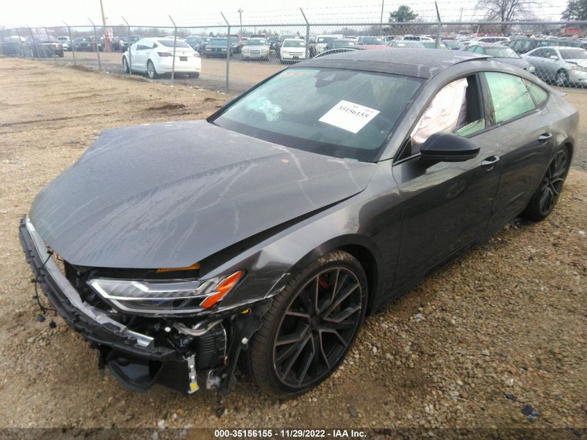 2022 AUDI S7 PRESTIGE VIN: WAUSFBF20NN018386