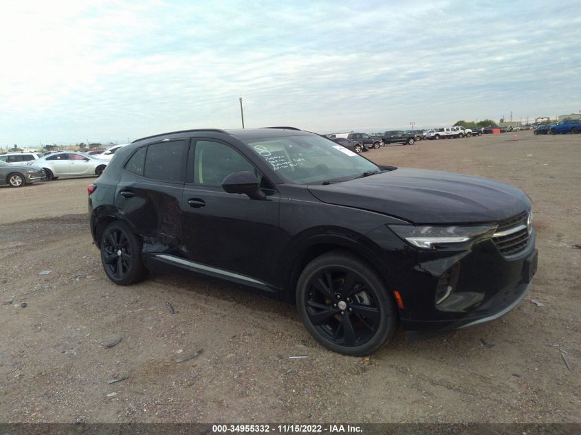 2021 BUICK ENVISION ESSENCE VIN: LRBFZNR47MD055903