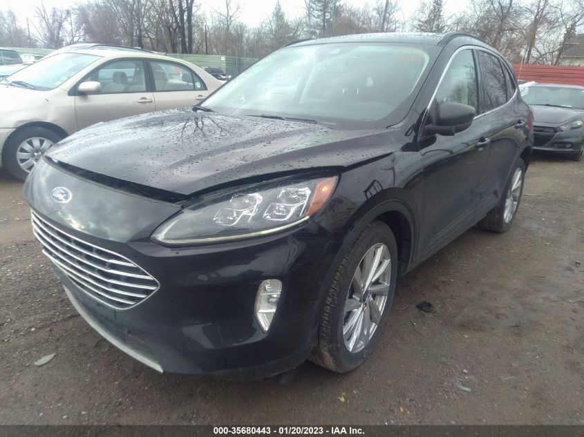 2022 FORD ESCAPE TITANIUM HYBRID VIN: 1FMCU9DZXNUA11159