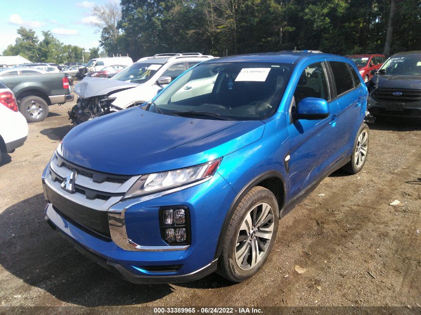 2021 MITSUBISHI OUTLANDER SPORT ES/SE/LE/BE VIN: JA4ARUAU0MU007400