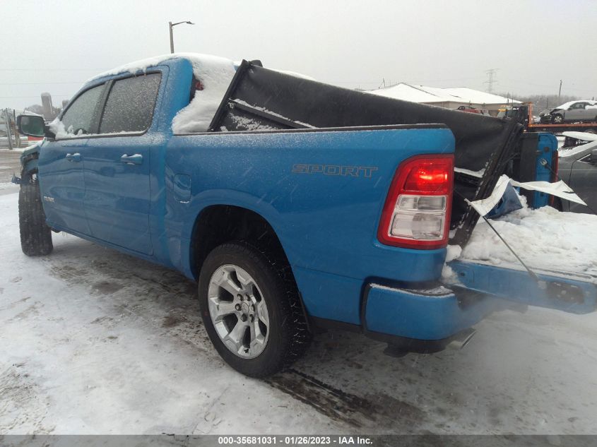 2022 RAM 1500 BIG HORN VIN: 1C6SRFFT2NN220793