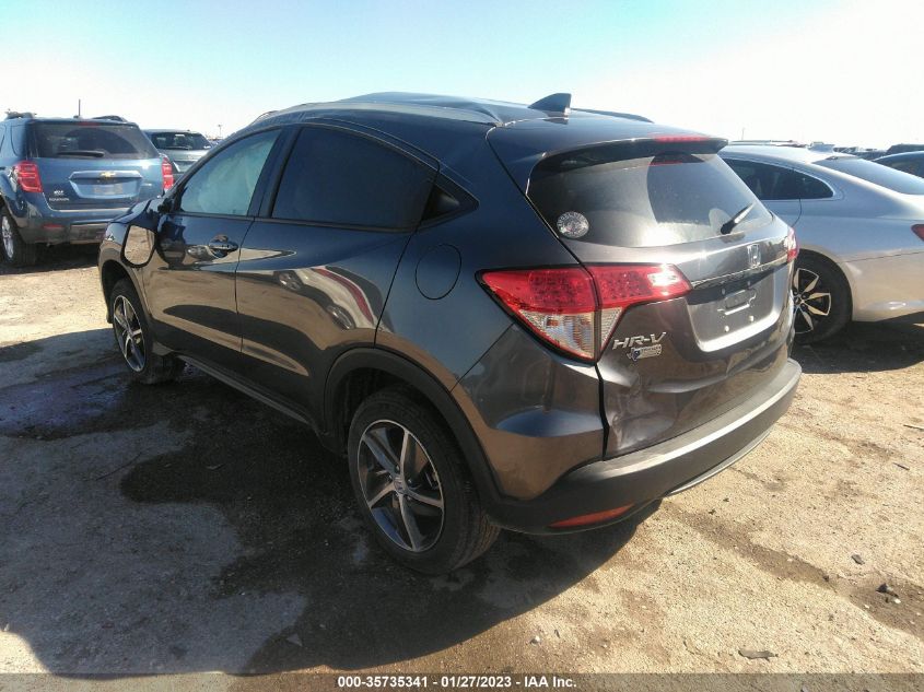 2022 HONDA HR-V EX VIN: 3CZRU5H59NM715172