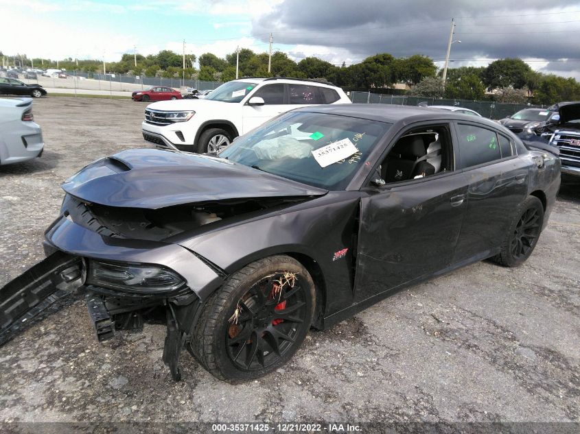 2020 DODGE CHARGER SCAT PACK VIN: 2C3CDXGJXLH119915
