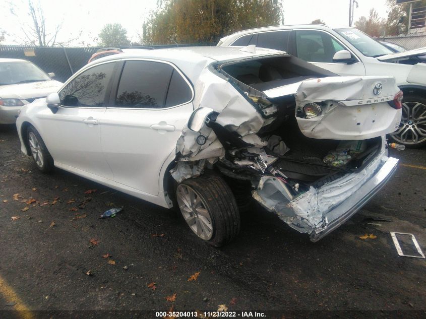 2022 TOYOTA CAMRY LE VIN: 4T1C11BKXNU068753