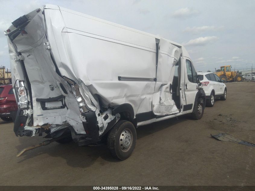 2021 RAM PROMASTER CARGO VAN VIN: 3C6MRVJG6ME526878