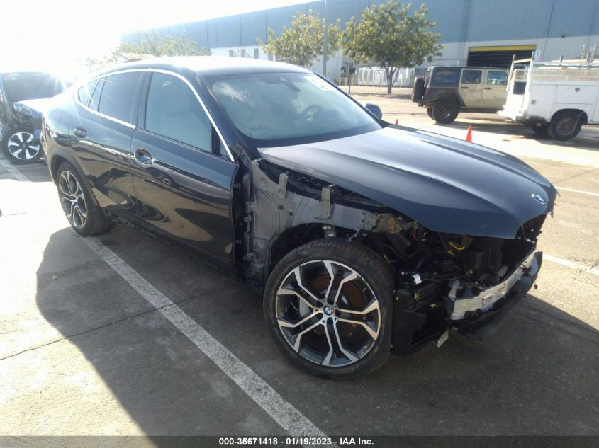 2022 BMW X6 XDRIVE40I VIN: 5UXCY6C0XN9L61533