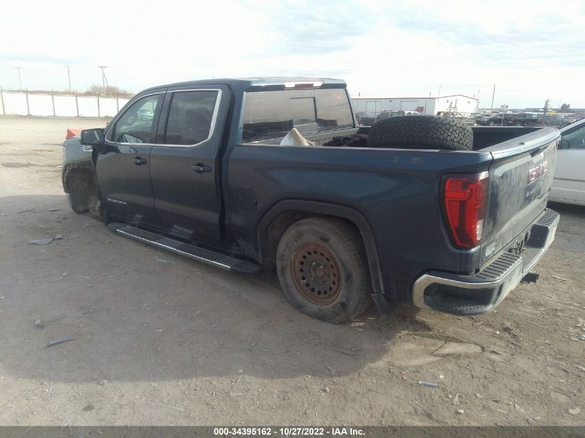 2020 GMC SIERRA 1500 SLE VIN: 3GTU9BED9LG186958