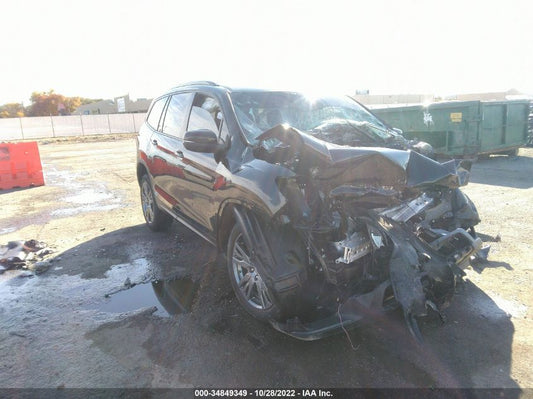 2022 HONDA PILOT SPORT VIN: 5FNYF6H31NB049560