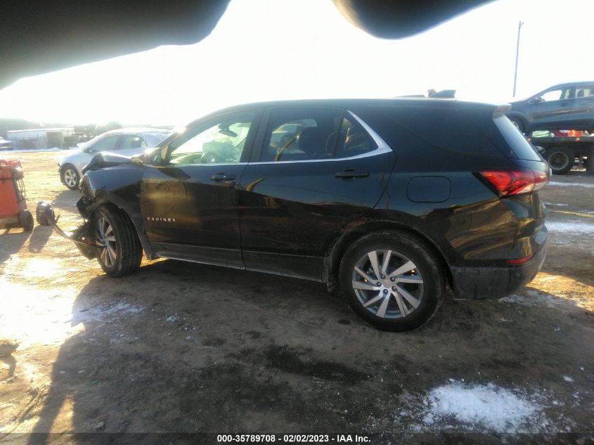 2022 CHEVROLET EQUINOX LT VIN: 3GNAXUEVXNL256515