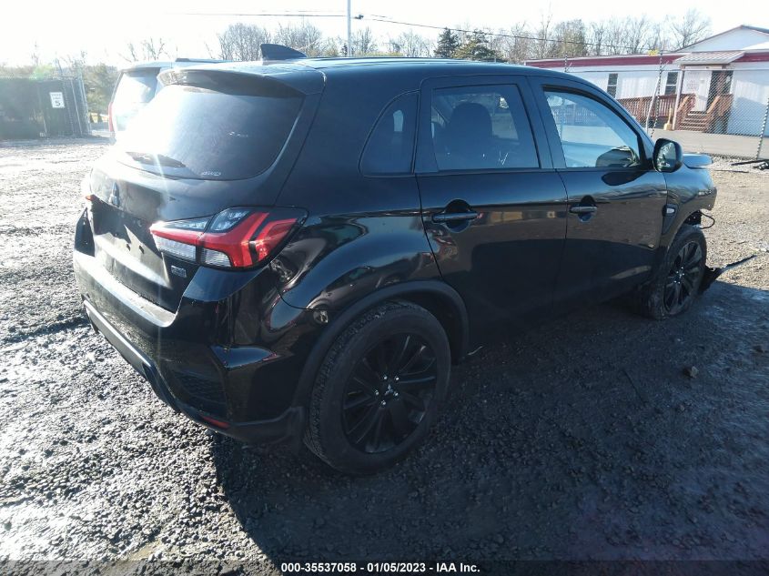 2022 MITSUBISHI OUTLANDER SPORT ES/LE/SE VIN: JA4ARUAU3NU014004