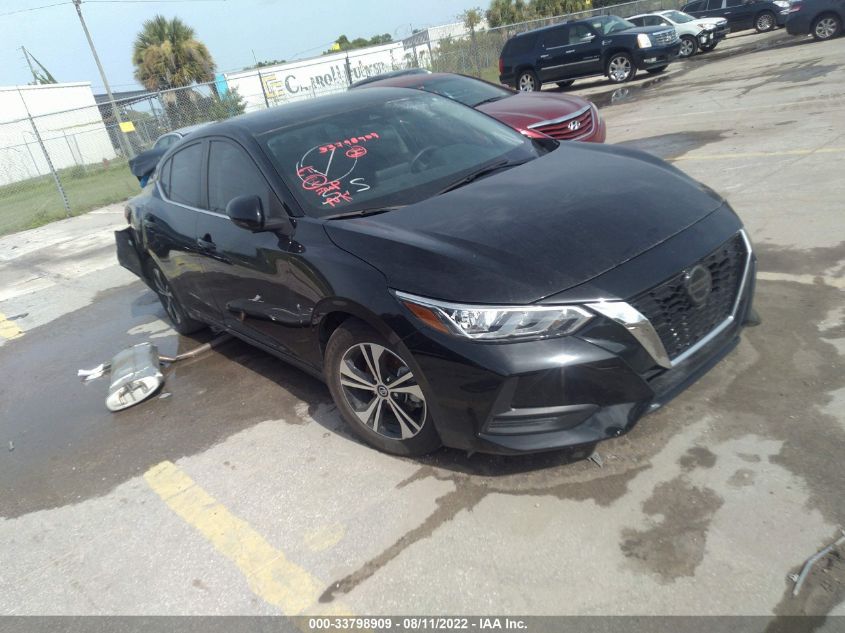2021 NISSAN SENTRA SV VIN: 3N1AB8CV0MY241950