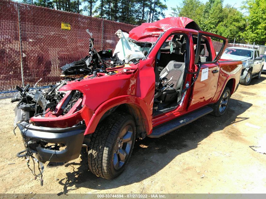 2022 RAM 1500 BIG HORN VIN: 1C6SRFFT0NN243571